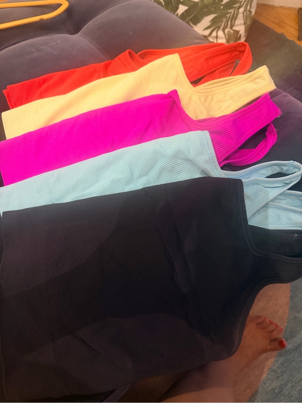 5x Bundle Target All in Motion Square Seamless Sports Bras/Tank Tops XXL - Picture 2 of 5